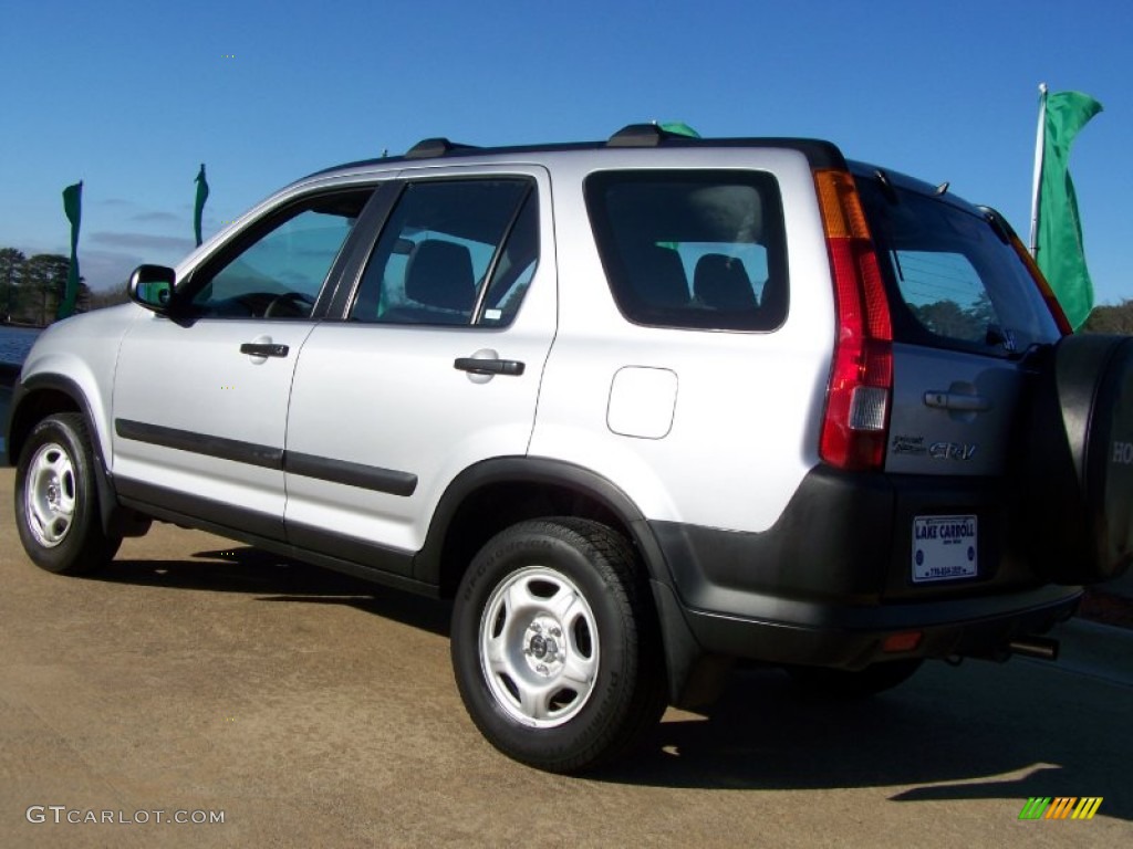 2003 CR-V LX - Satin Silver Metallic / Black photo #6