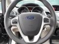 Light Stone/Charcoal Black Steering Wheel Photo for 2012 Ford Fiesta #58658326