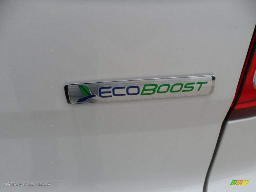 2012 Explorer Limited EcoBoost - White Platinum Tri-Coat / Charcoal Black photo #16