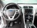 Charcoal Black 2012 Ford Explorer Limited EcoBoost Dashboard