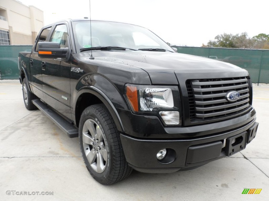 Tuxedo Black Metallic 2012 Ford F150 FX2 SuperCrew Exterior Photo #58659635