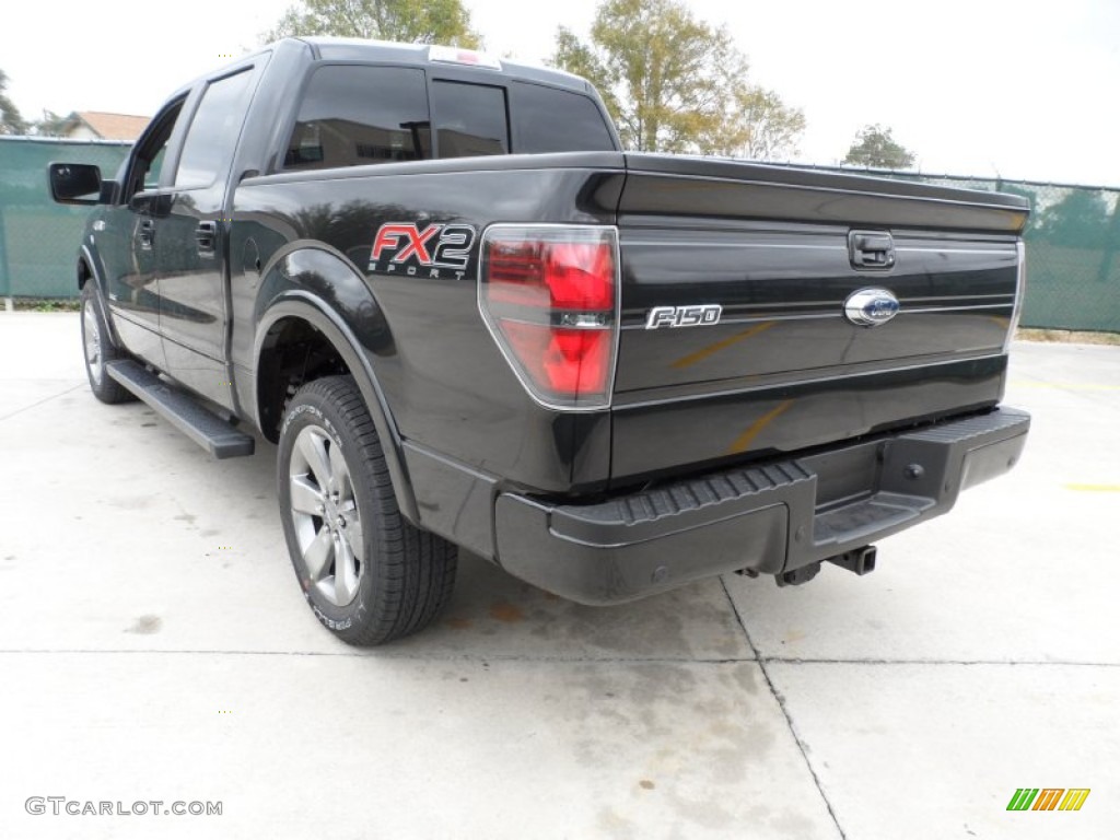 Tuxedo Black Metallic 2012 Ford F150 FX2 SuperCrew Exterior Photo #58659660