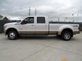 White Platinum Metallic Tri-Coat 2012 Ford F350 Super Duty King Ranch Crew Cab 4x4 Dually Exterior