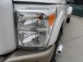 White Platinum Metallic Tri-Coat - F350 Super Duty King Ranch Crew Cab 4x4 Dually Photo No. 9