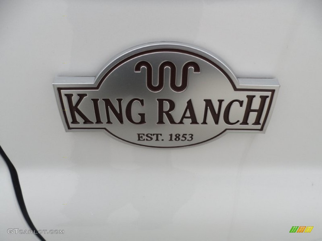 2012 Ford F350 Super Duty King Ranch Crew Cab 4x4 Dually Marks and Logos Photo #58659950