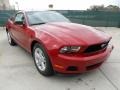 Red Candy Metallic 2012 Ford Mustang V6 Coupe Exterior