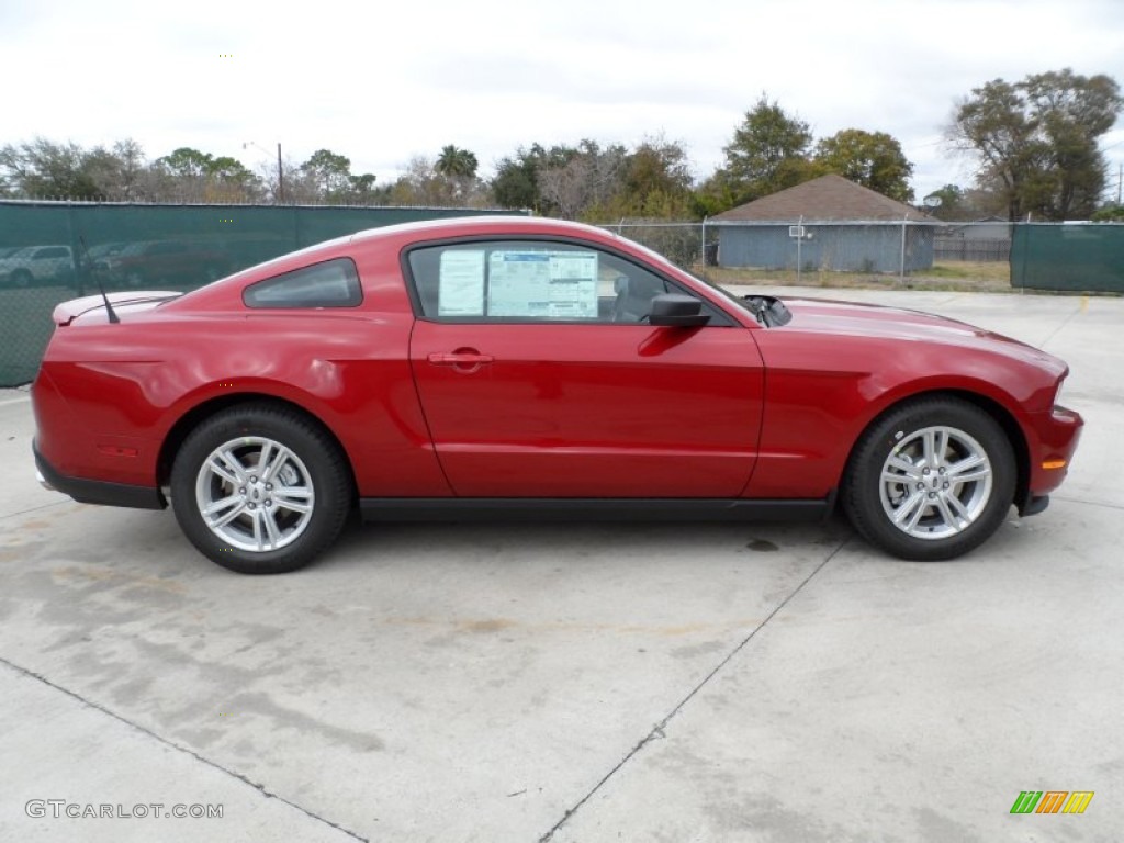 Red Candy Metallic 2012 Ford Mustang V6 Coupe Exterior Photo #58660295