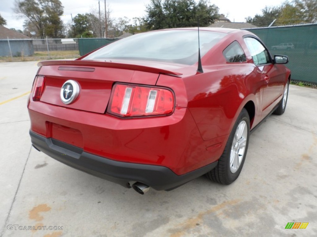 Red Candy Metallic 2012 Ford Mustang V6 Coupe Exterior Photo #58660298