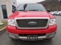2004 Bright Red Ford F150 Lariat SuperCrew 4x4  photo #5