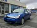 2011 Blue Flame Metallic Ford Focus SEL Sedan  photo #1