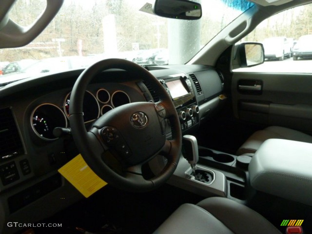 2012 Sequoia Limited 4WD - Silver Sky Metallic / Graphite Gray photo #16