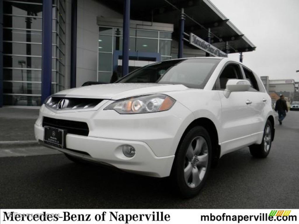 2008 RDX Technology - White Diamond Pearl / Taupe photo #1
