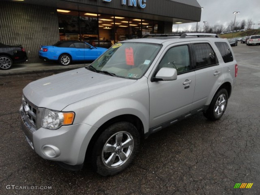 2009 Escape Limited - Brilliant Silver Metallic / Stone photo #8