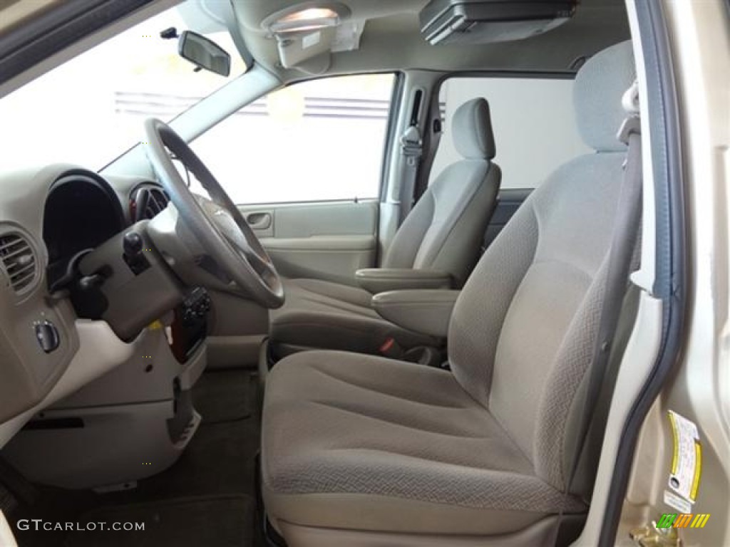 2007 Town & Country  - Linen Gold Metallic / Medium Slate Gray photo #9