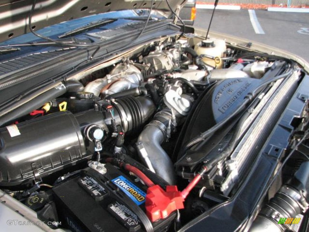 2008 Ford F250 Super Duty Lariat Crew Cab 6.4L 32V Power Stroke Turbo Diesel V8 Engine Photo #58669151
