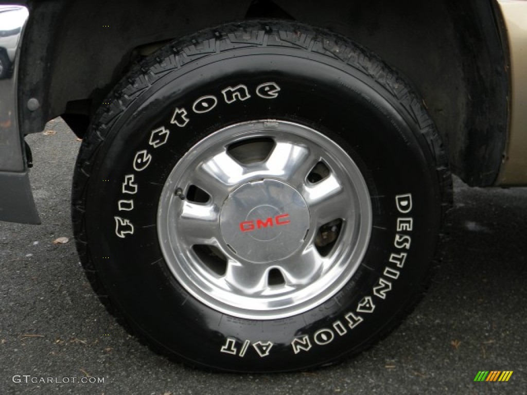 1999 GMC Sierra 1500 Z71 Extended Cab 4x4 Wheel Photo #58669685