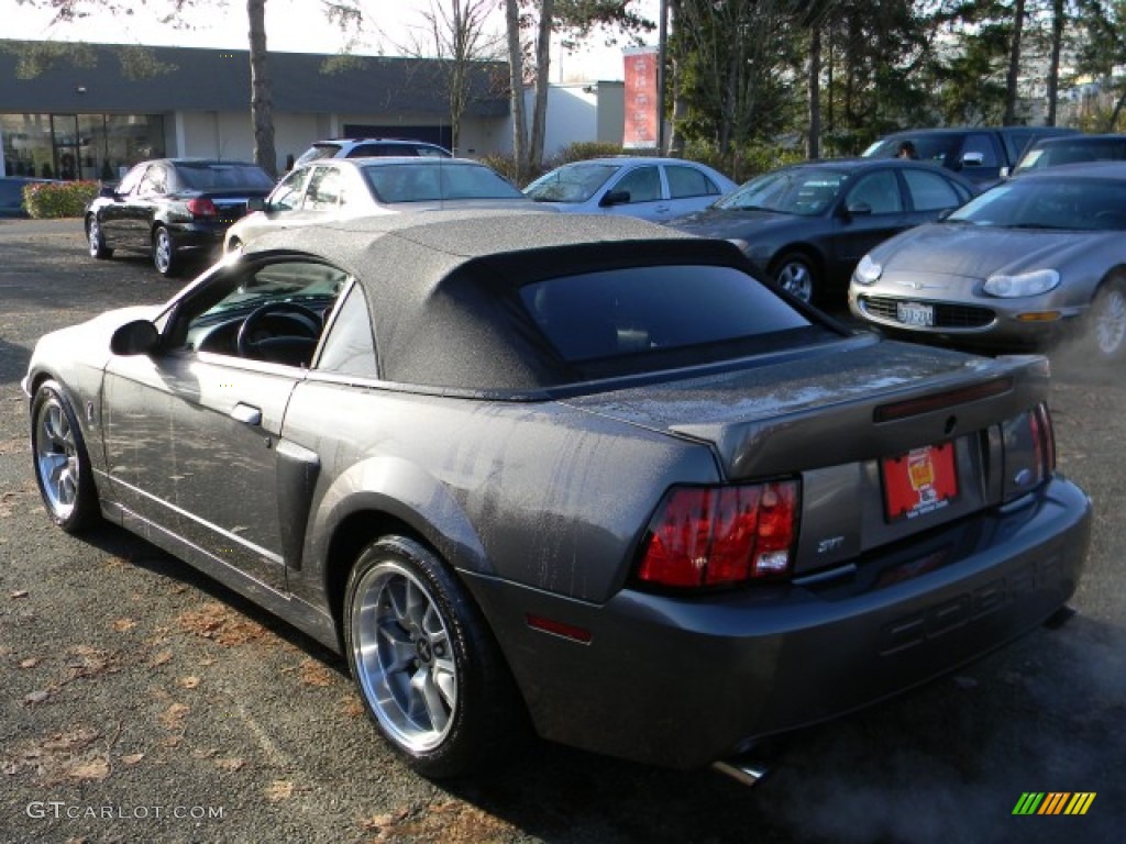 2003 Mustang Cobra Convertible - Dark Shadow Grey Metallic / Dark Charcoal/Medium Graphite photo #4