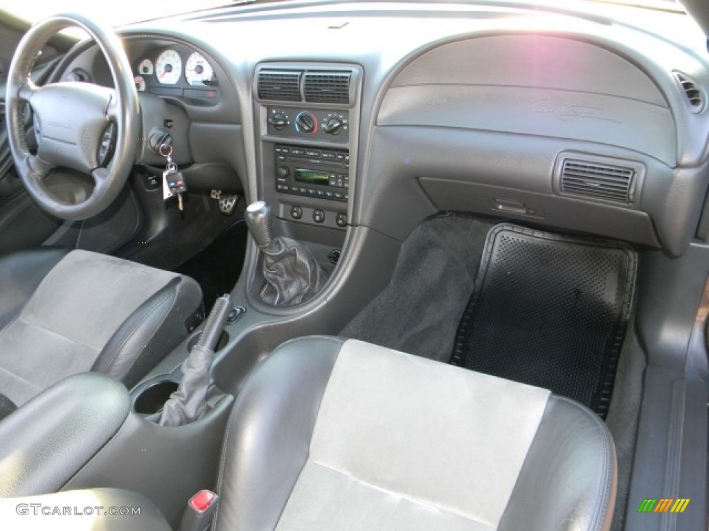 2003 Mustang Cobra Convertible - Dark Shadow Grey Metallic / Dark Charcoal/Medium Graphite photo #12