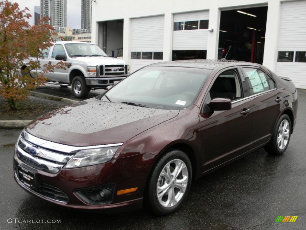 2012 Fusion SE - Cinnamon Metallic / Charcoal Black photo #1