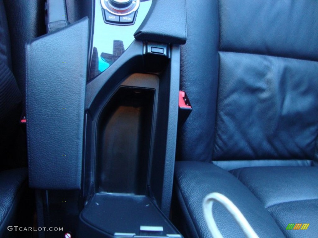 2009 5 Series 528xi Sedan - Carbon Black Metallic / Black photo #30