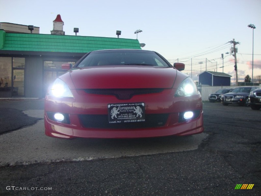 2004 Accord EX V6 Coupe - San Marino Red Pearl / Ivory photo #3