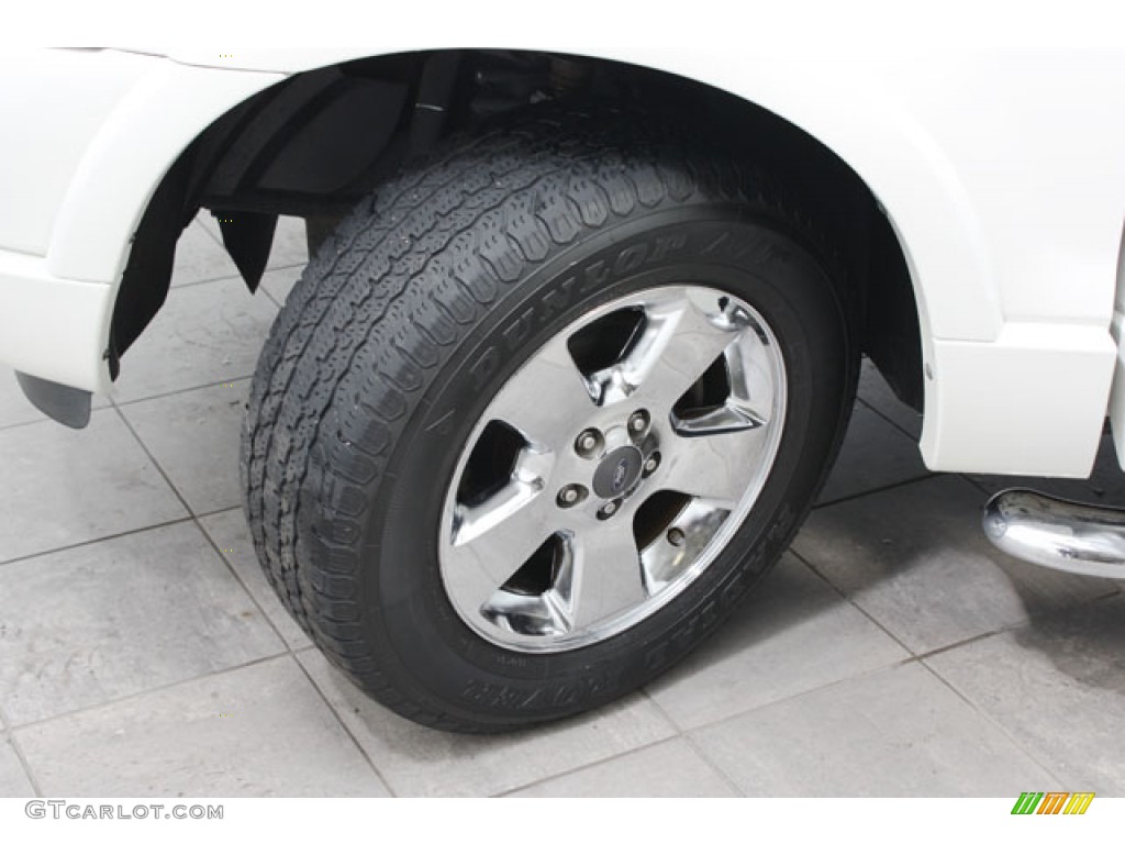 2004 Explorer Limited AWD - Ceramic White Tri Coat Metallic / Graphite photo #26