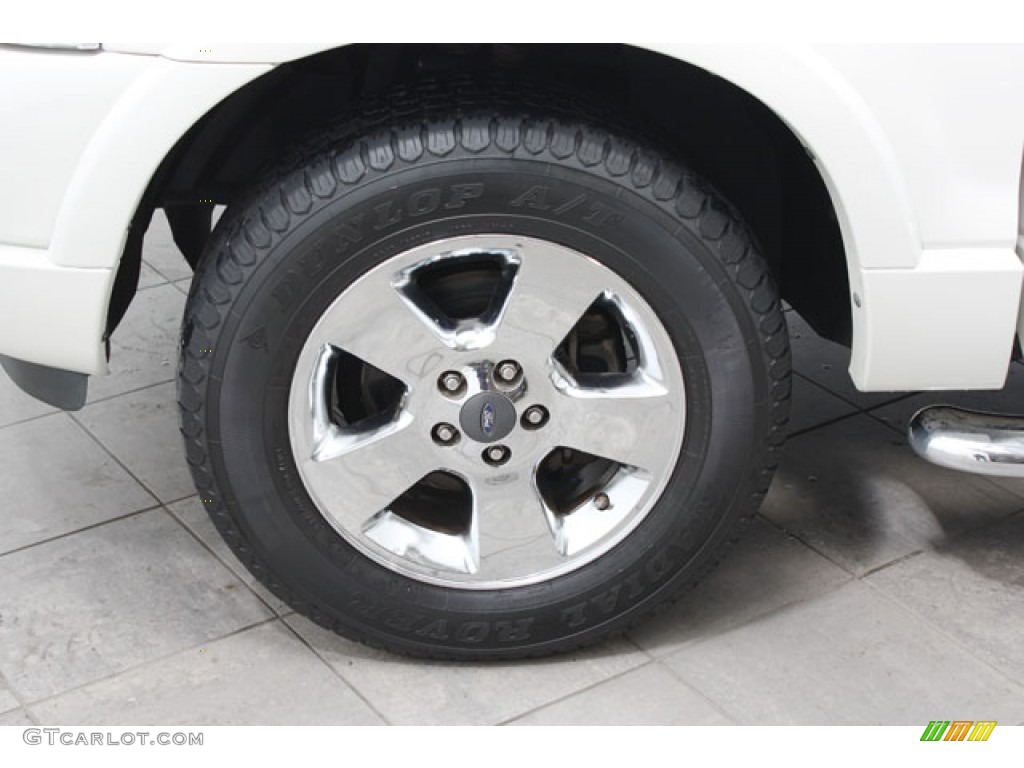 2004 Explorer Limited AWD - Ceramic White Tri Coat Metallic / Graphite photo #27
