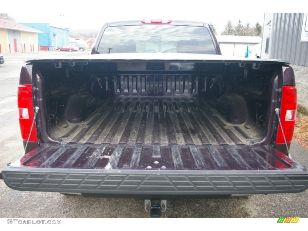 2008 Silverado 1500 Z71 Extended Cab 4x4 - Dark Cherry Metallic / Ebony photo #15