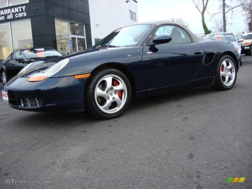 1999 Boxster  - Ocean Blue Metallic / Graphite Grey photo #2