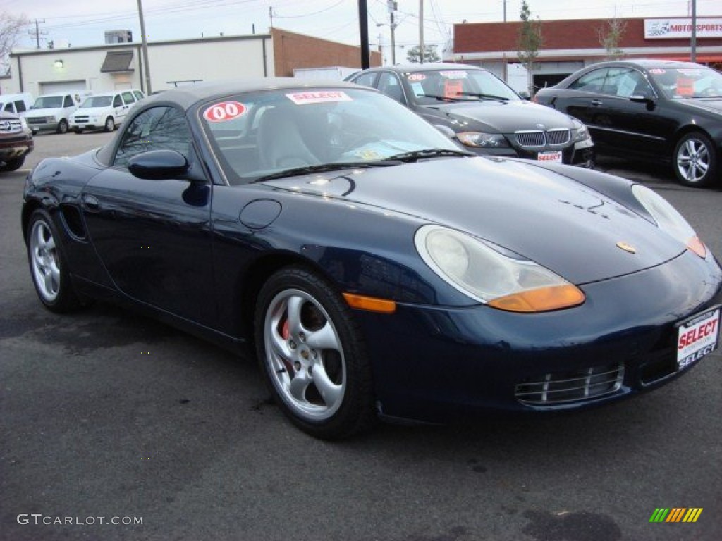 1999 Boxster  - Ocean Blue Metallic / Graphite Grey photo #7