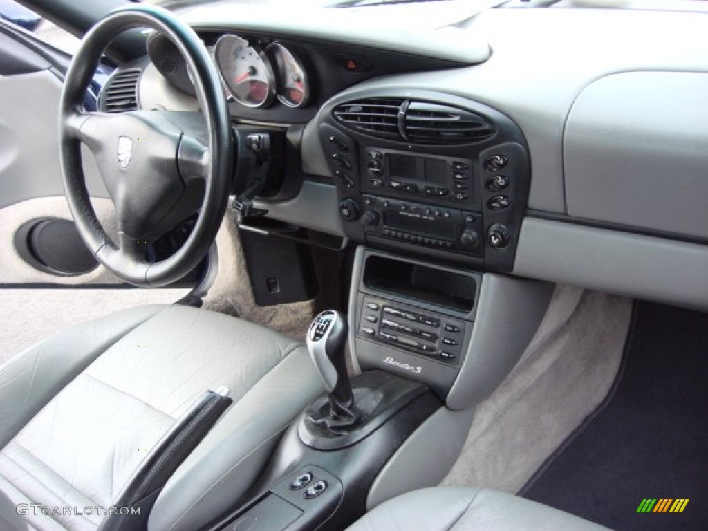 1999 Boxster  - Ocean Blue Metallic / Graphite Grey photo #11