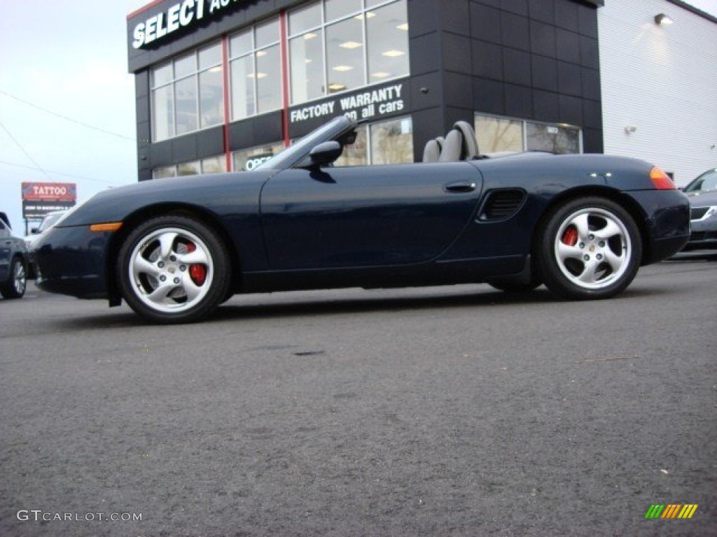 1999 Boxster  - Ocean Blue Metallic / Graphite Grey photo #22
