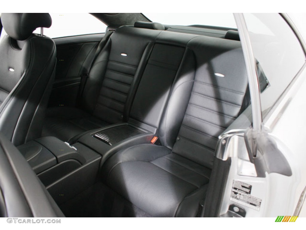 Black Interior 2008 Mercedes-Benz CL 63 AMG Photo #58671475
