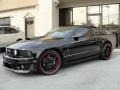 Black 2005 Ford Mustang Roush Stage 1 Coupe Exterior