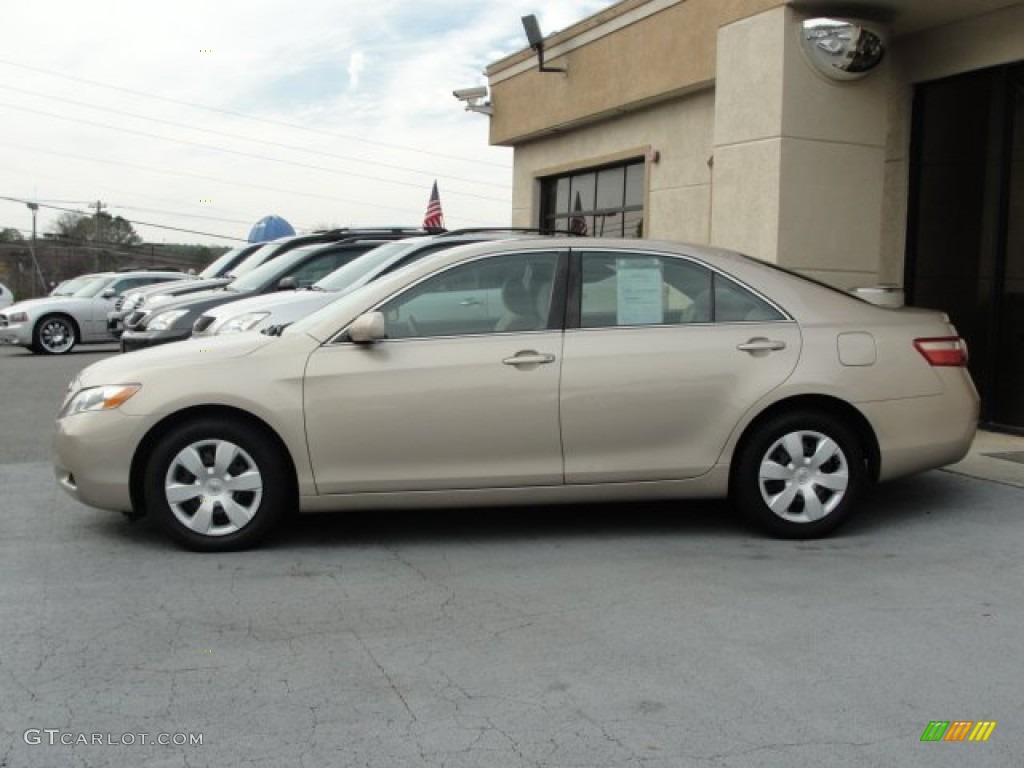 2007 Camry CE - Desert Sand Mica / Bisque photo #4