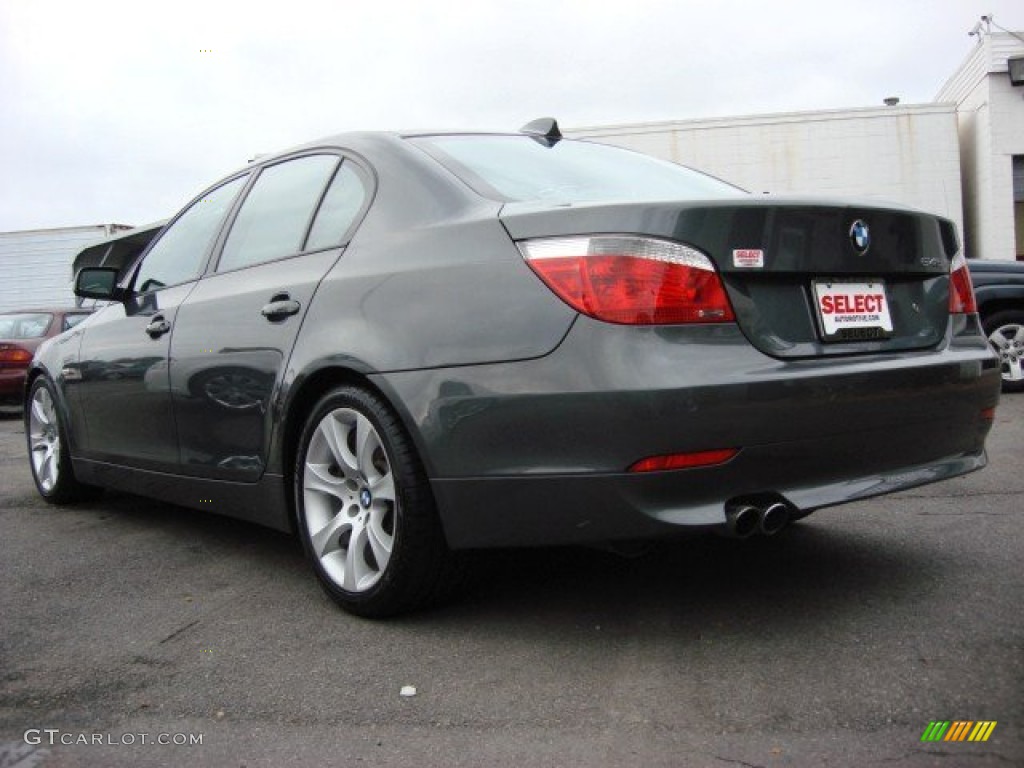 Titanium Grey Metallic 2005 BMW 5 Series 545i Sedan Exterior Photo #58672661