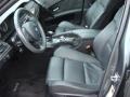  2005 5 Series 545i Sedan Black Interior