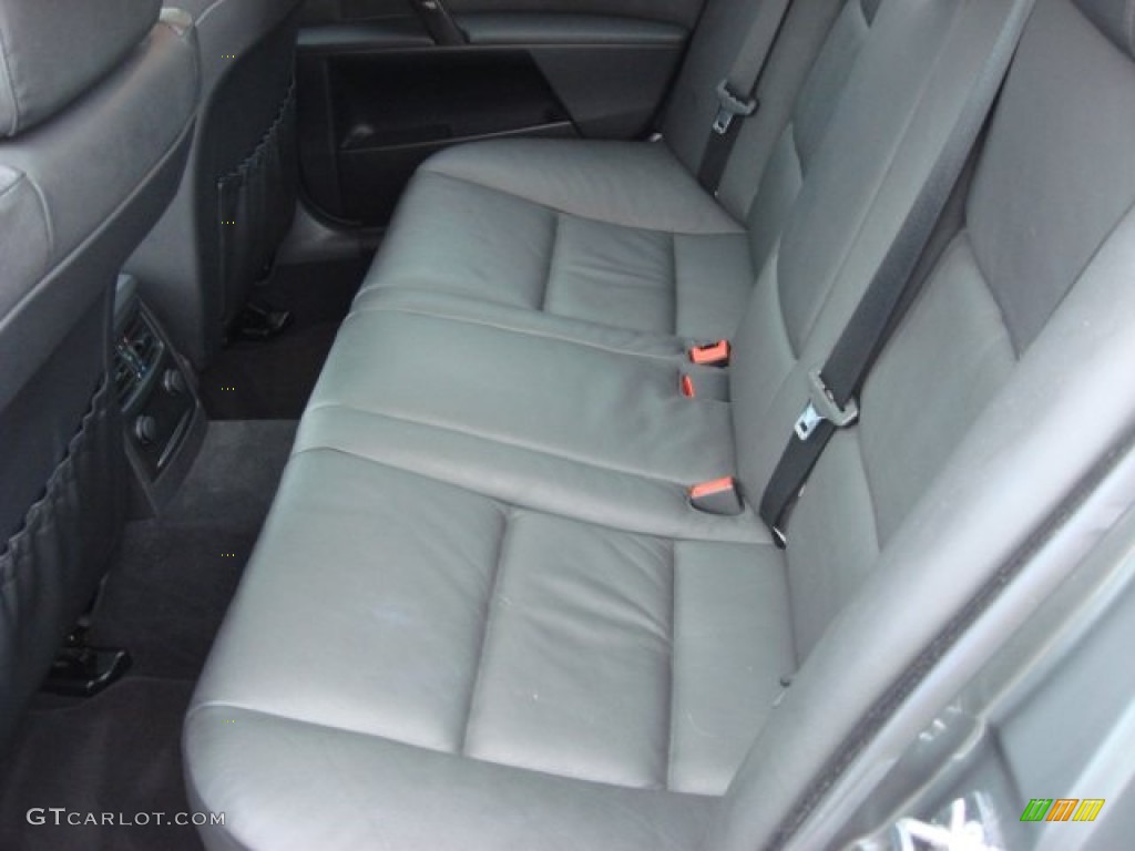Black Interior 2005 BMW 5 Series 545i Sedan Photo #58672715