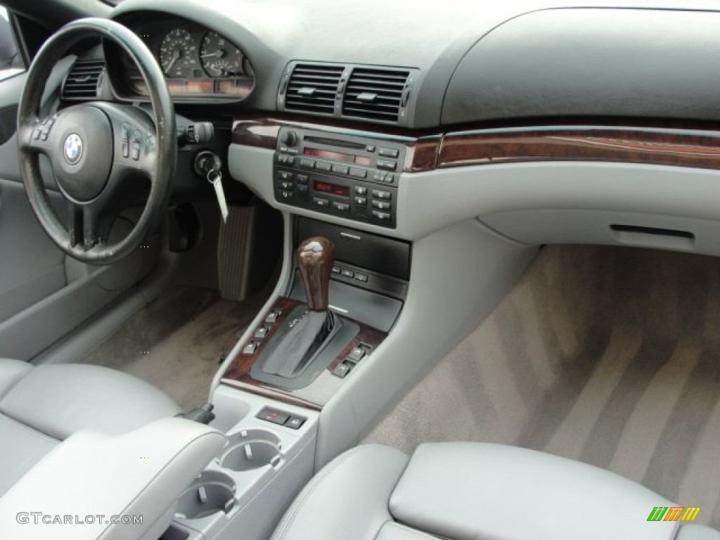 2005 3 Series 325i Convertible - Silver Grey Metallic / Grey photo #18