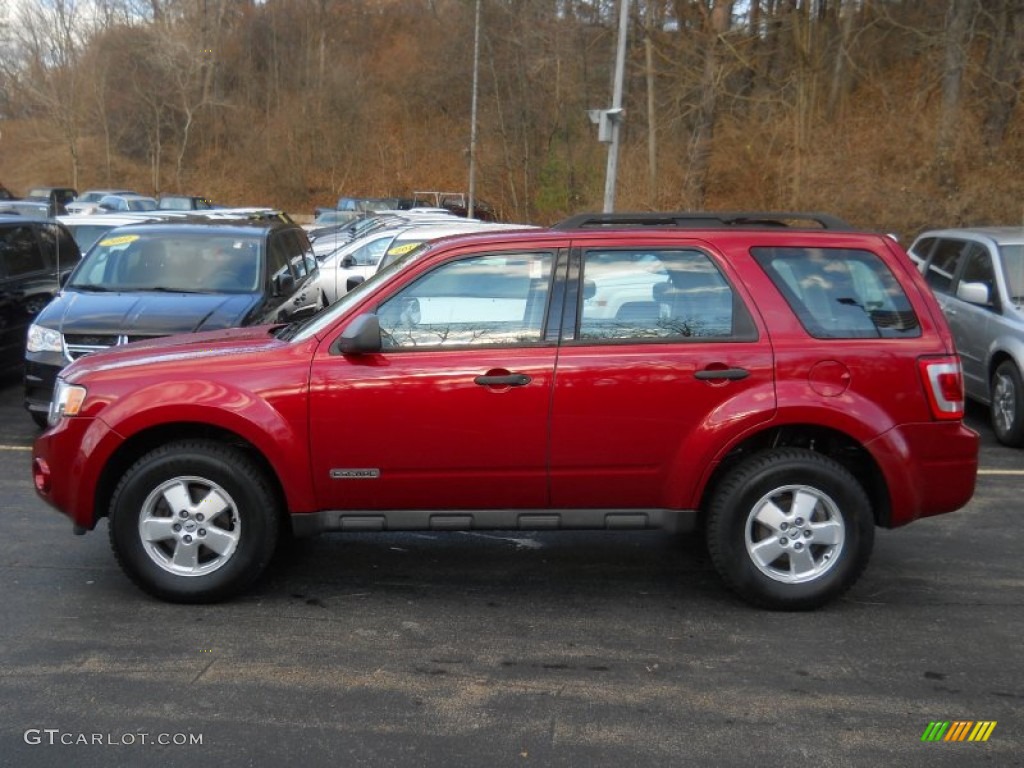 Redfire Metallic 2008 Ford Escape XLS Exterior Photo #58673819