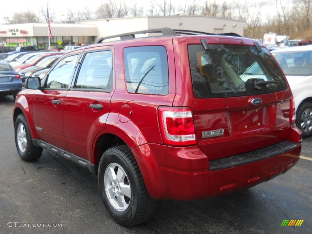 Redfire Metallic 2008 Ford Escape XLS Exterior Photo #58673828