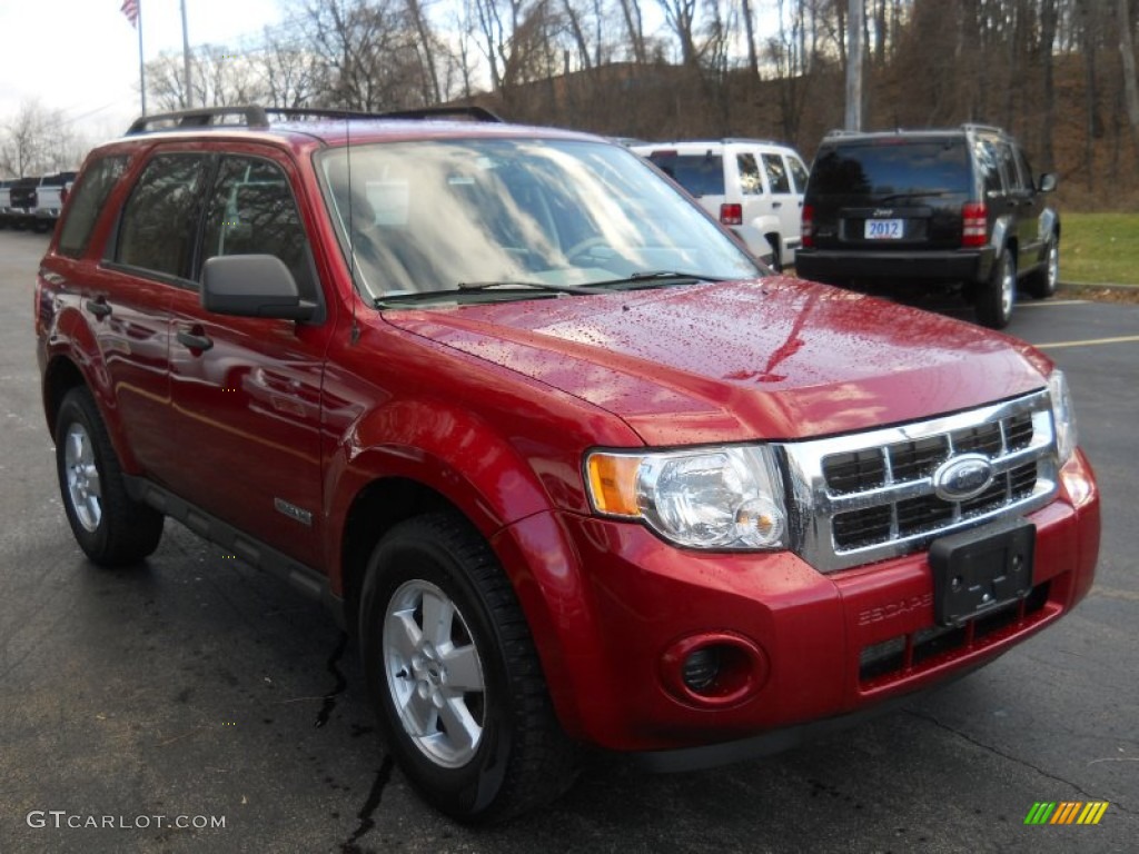 Redfire Metallic 2008 Ford Escape XLS Exterior Photo #58673846