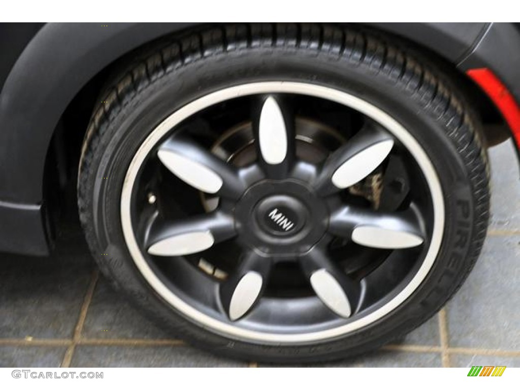 2007 Cooper S Convertible Sidewalk Edition - Astro Black Metallic / Lounge Malt Brown photo #16