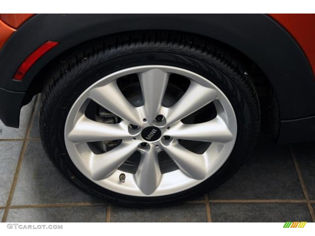 2011 Cooper Convertible - Spice Orange Metallic / Carbon Black Lounge Leather photo #14