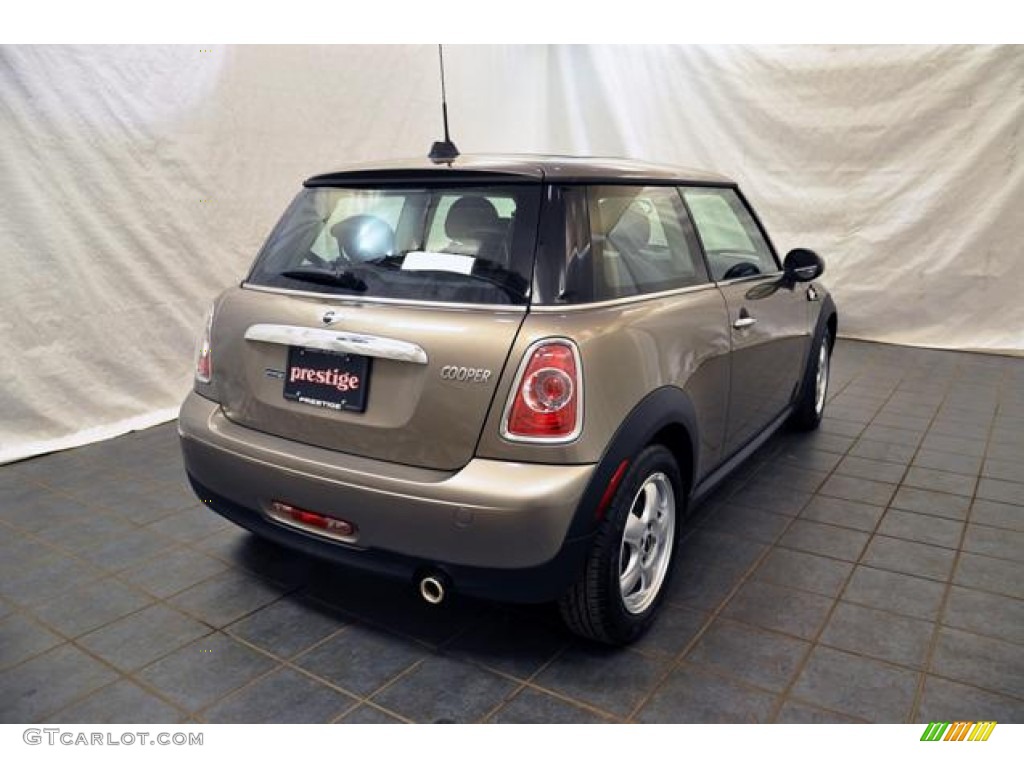 2011 Cooper Hardtop - Velvet Silver Metallic / Carbon Black Lounge Leather photo #2