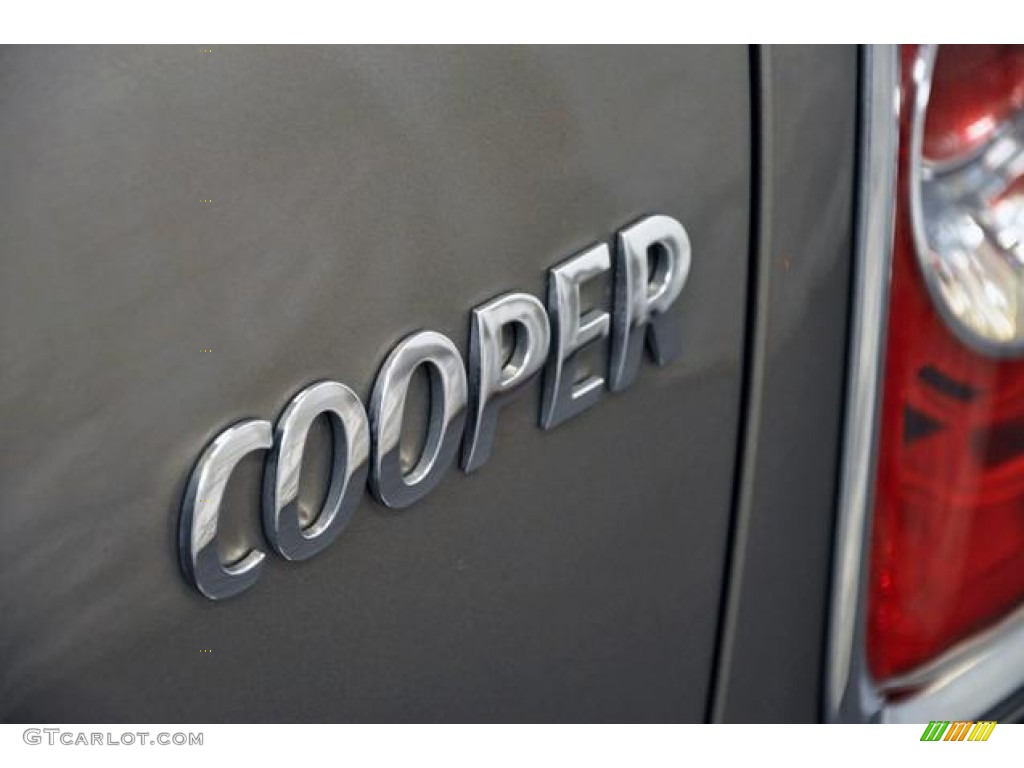 2011 Cooper Hardtop - Velvet Silver Metallic / Carbon Black Lounge Leather photo #6