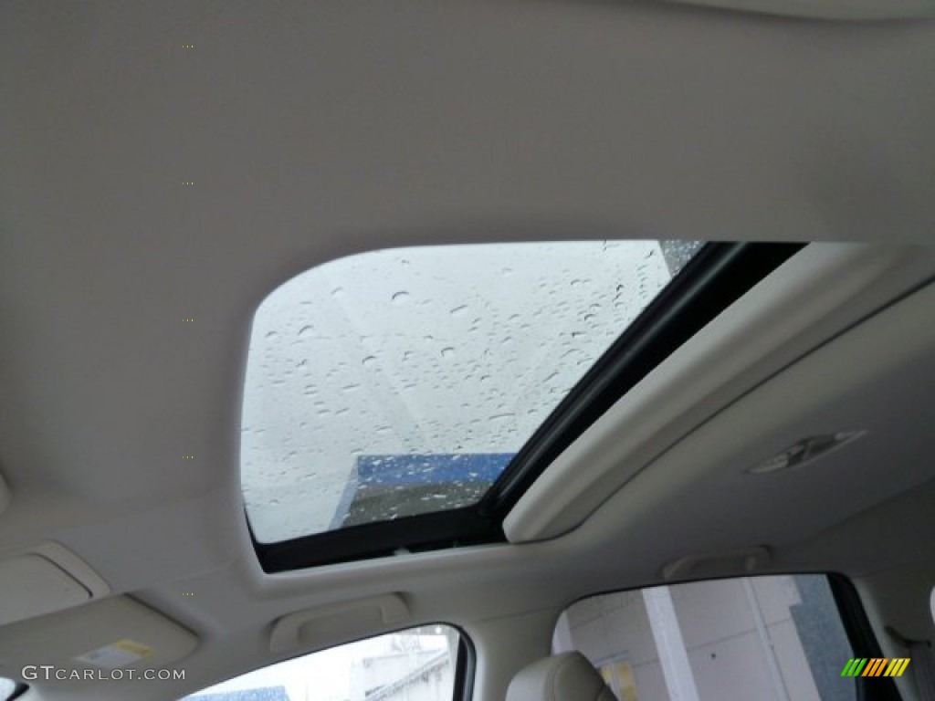 2012 CR-V EX-L 4WD - Opal Sage Metallic / Beige photo #15