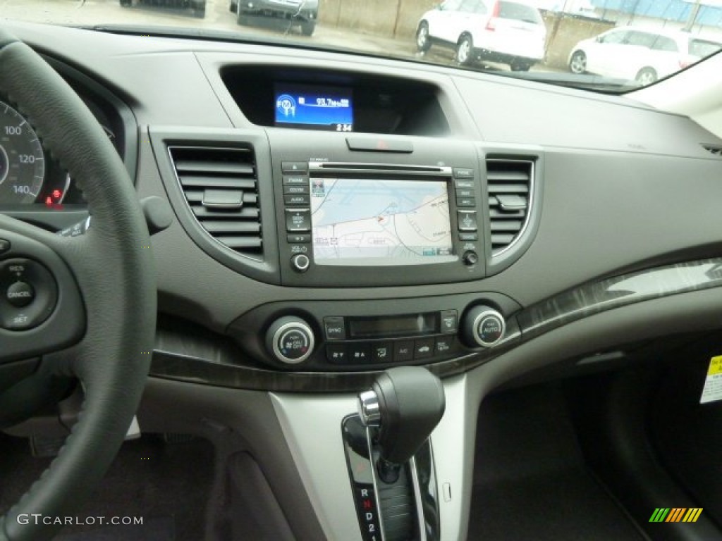 2012 CR-V EX-L 4WD - Opal Sage Metallic / Beige photo #18
