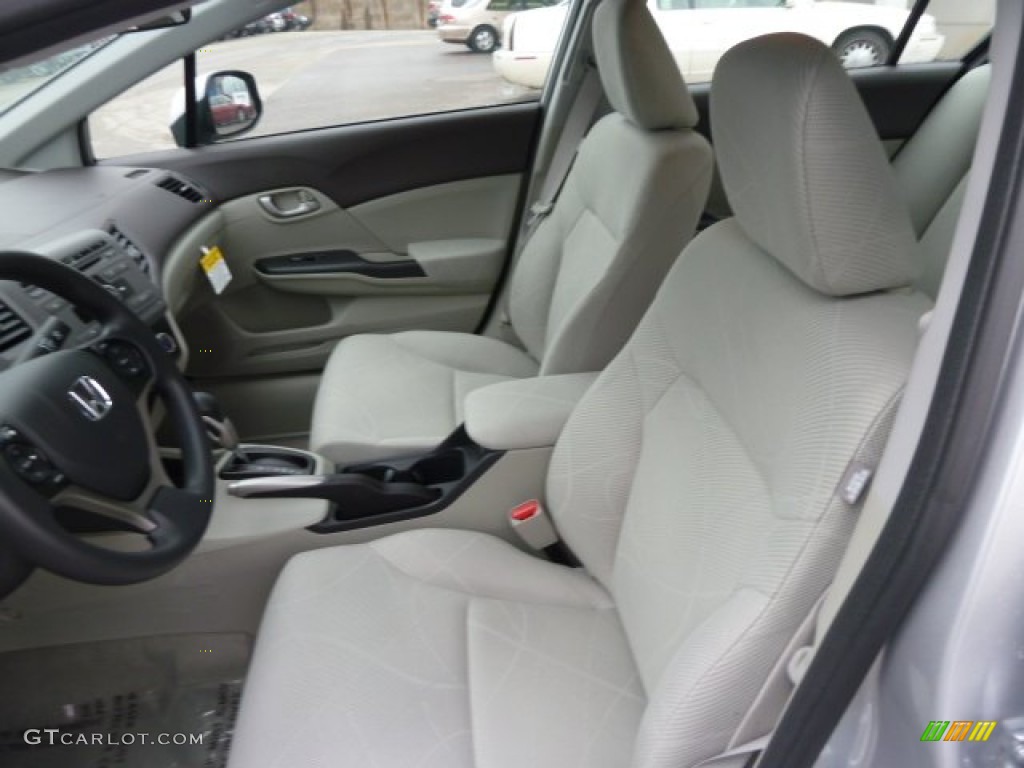 Gray Interior 2012 Honda Civic LX Sedan Photo #58675775