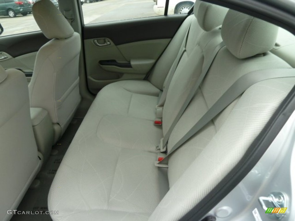 Gray Interior 2012 Honda Civic LX Sedan Photo #58675784
